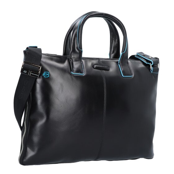 Piquadro Blue Square Porte-documents en cuir 42 cm Compartiment pour ordinateur portable