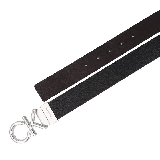 Calvin Klein CK Metal Bombe Ceinture Cuir véritable