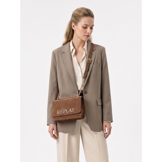 Replay Sac à bandoulière Cuir véritable 24.5 cm