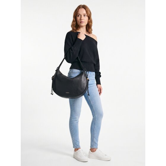 Coccinelle Thess Sac à bandoulière Cuir véritable 45 cm