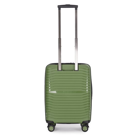 Stratic Bright+ 4 roulettes Trolley de cabine S 55 cm avec soufflet d'extension