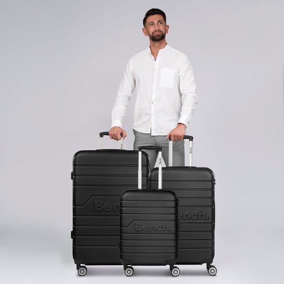 Bench Seattle 4 roulettes Set de valises 3 pièces