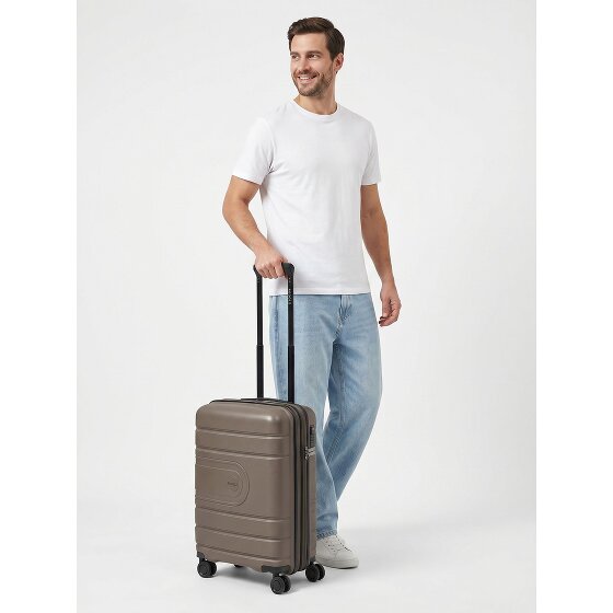 Redolz Essentials 11 4 roues Valise cabine 55 cm avec soufflet d'extension