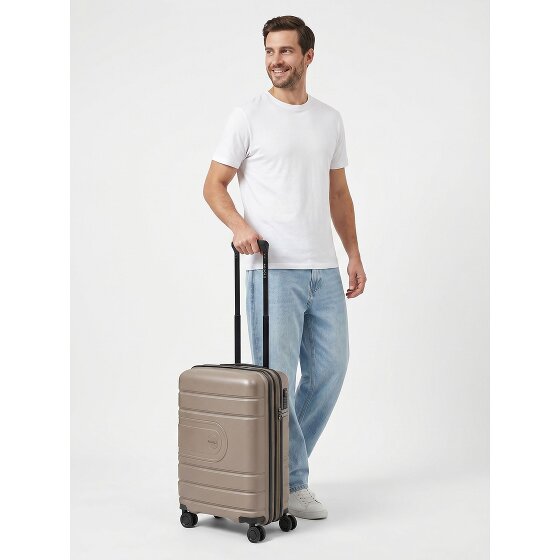 Redolz Essentials 11 4 roues Valise cabine 55 cm avec soufflet d'extension