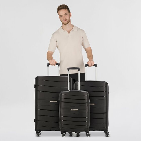 Cocoono Leon 4 roulettes Set de valises 3 pièces