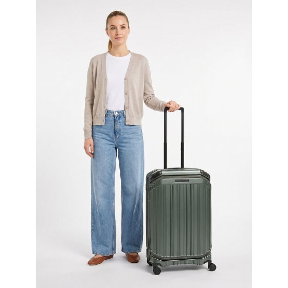 Piquadro PQ-Light 4 roues Valise cabine M 69 cm '"avec soufflet d''extension"'