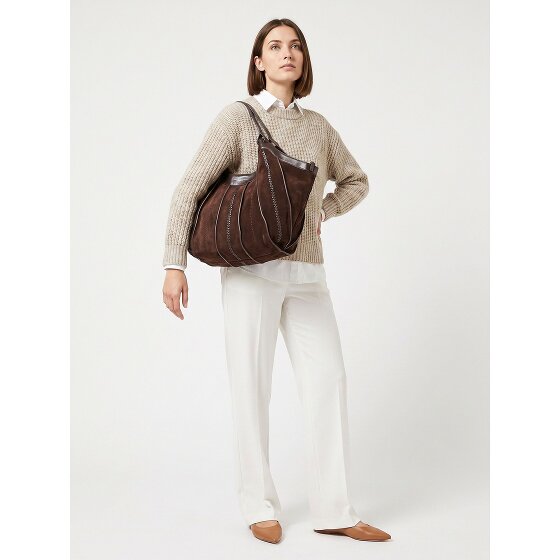 Gianni Chiarini Dua Sac à bandoulière Cuir véritable 38 cm