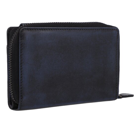 Greenburry Destressed Porte-monnaie Protection RFID Cuir 13.5 cm