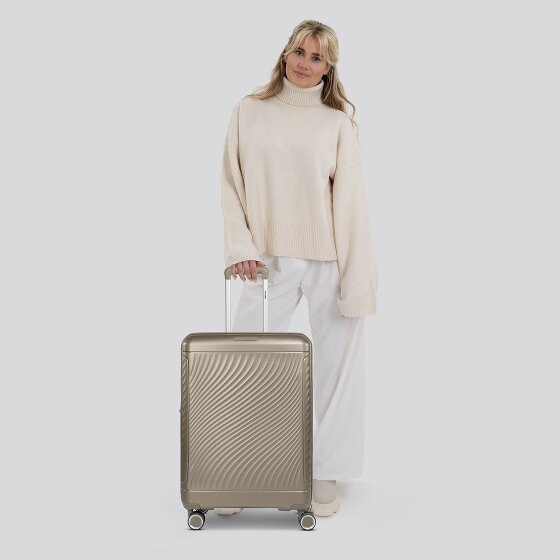 Picard Vienna 4 roulettes Trolley M 65 cm avec soufflet d'extension