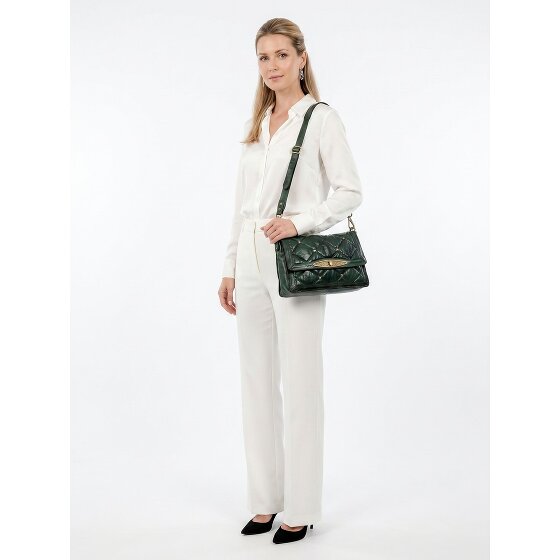 Campomaggi Elvira Sac à bandoulière Cuir véritable 27 cm
