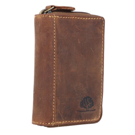 Greenburry Porte-cartes de crédit Vintage RFID en cuir 7,5 cm