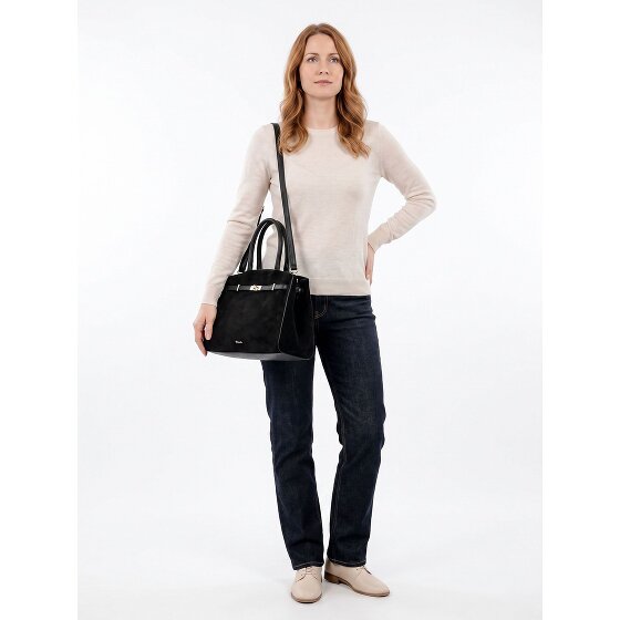 Tamaris TAS Martina Sac à bandoulière Cuir véritable 40 cm