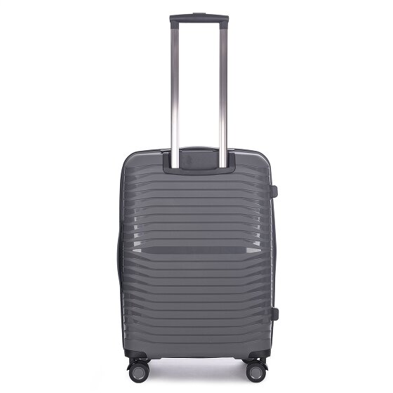 Stratic Bright+ 4 roues valise cabine M 66 cm avec soufflet d'extension