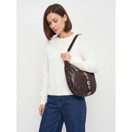 Campomaggi Magda Sac à bandoulière Cuir véritable 41 cm