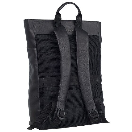 Leonhard Heyden Hamburg sac à dos en cuir 46 cm compartiment pour ordinateur portable