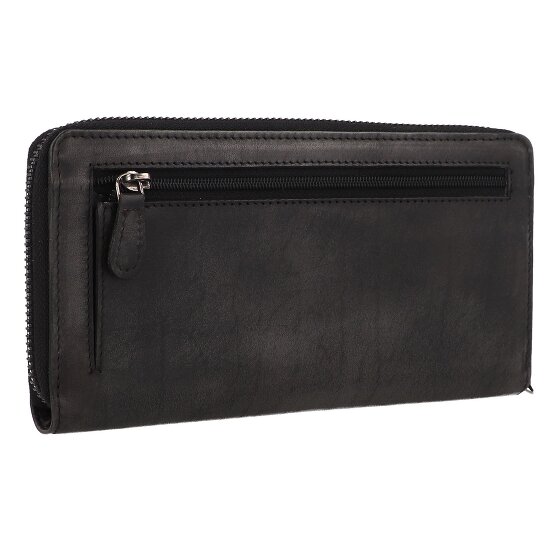 Greenburry Destressed Porte-monnaie Protection RFID Cuir 19 cm