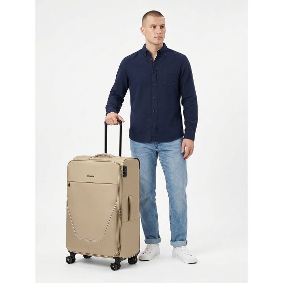 Stratic taska 4 roues Valise cabine L 76 cm avec soufflet d'extension