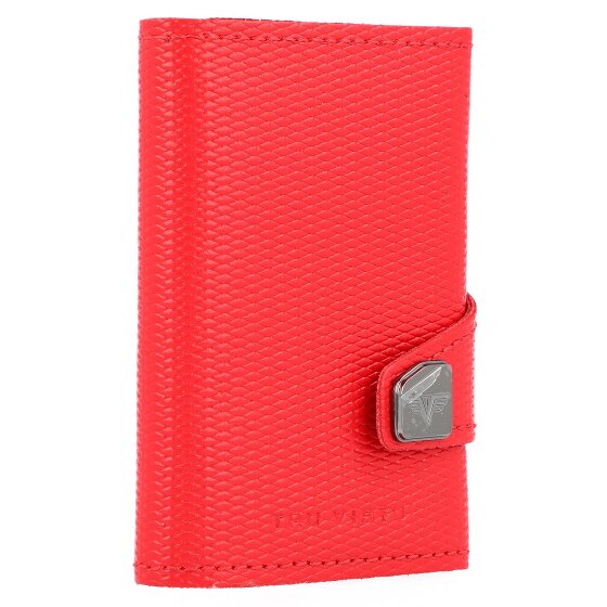 Tru Virtu Click & Slide Porte-cartes de crédit RFID en cuir 6,5 cm