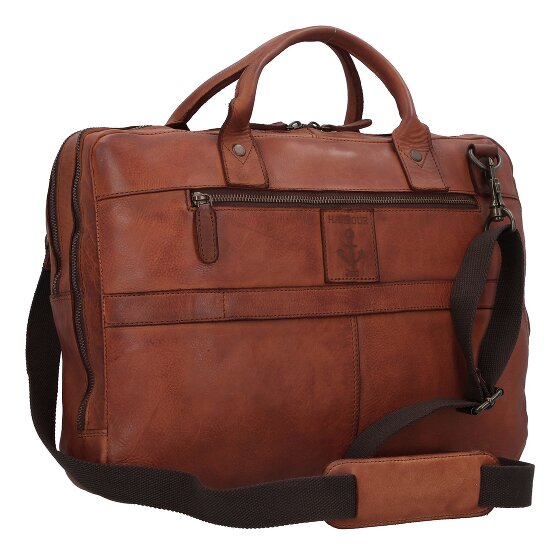 Harbour 2nd Urban Poets Attaché-case Cuir véritable 50 cm Compartiment ordinateur