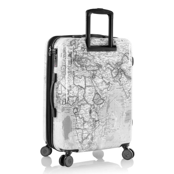 Heys Black Camo 4 roulettes Set de valises 3 pièces avec soufflet d'extension