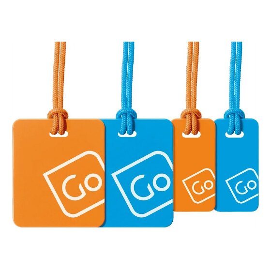 Go Travel Set d'étiquettes d'adresse 4 pcs.
