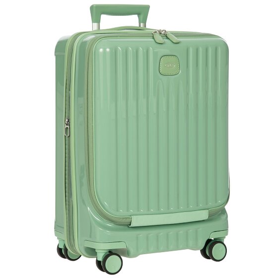 Bric's Positano 4 roulettes Trolley de cabine 55 cm avec soufflet d'extension