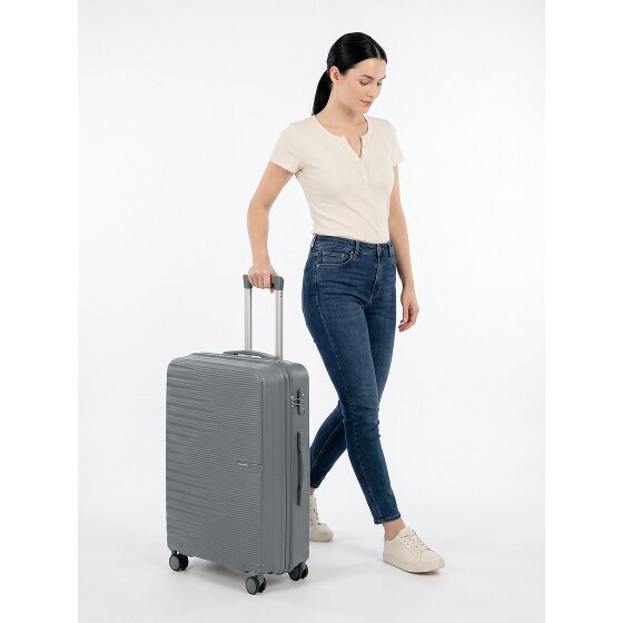 Travelite Pacific 4 roues Valise cabine M 67 cm