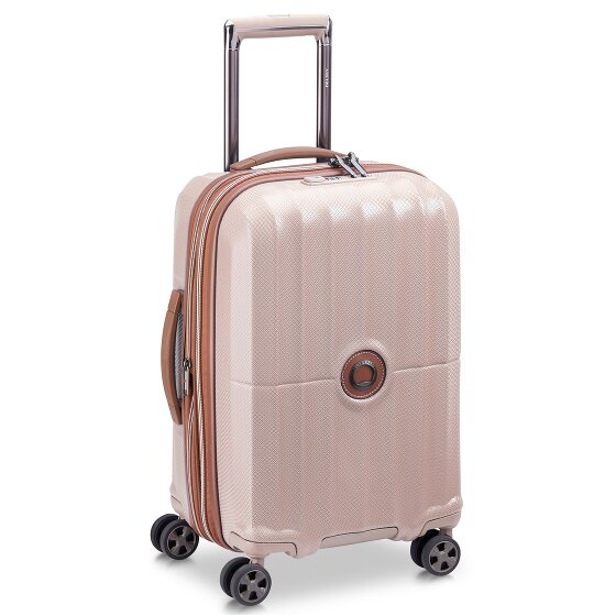 Delsey Paris Carrousel 4 roulettes Trolley de cabine 55 cm avec soufflet d'extension