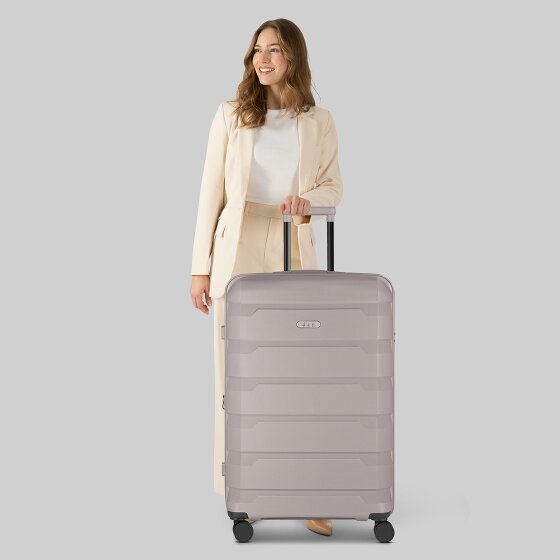 d&n South Dakota 4 roulettes Trolley L 76 cm avec soufflet d'extension