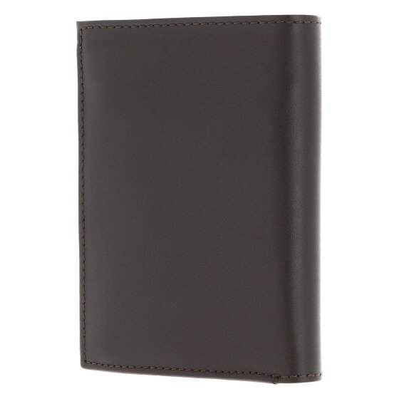 oxmox Leather Porte-monnaie Protection RFID Cuir véritable 10 cm