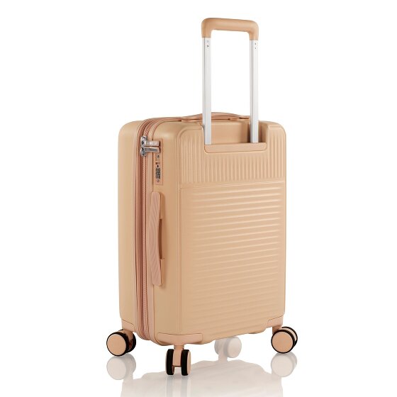 Heys Pastel 4 roulettes Trolley de cabine S 53 cm avec soufflet d'extension