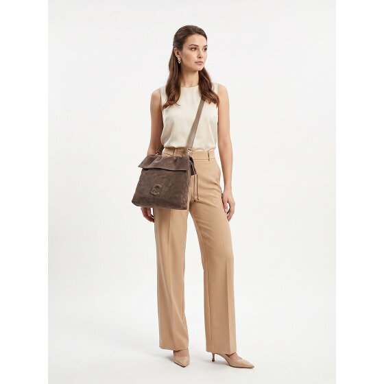 Coccinelle Lidia Sac à bandoulière Cuir véritable 34 cm