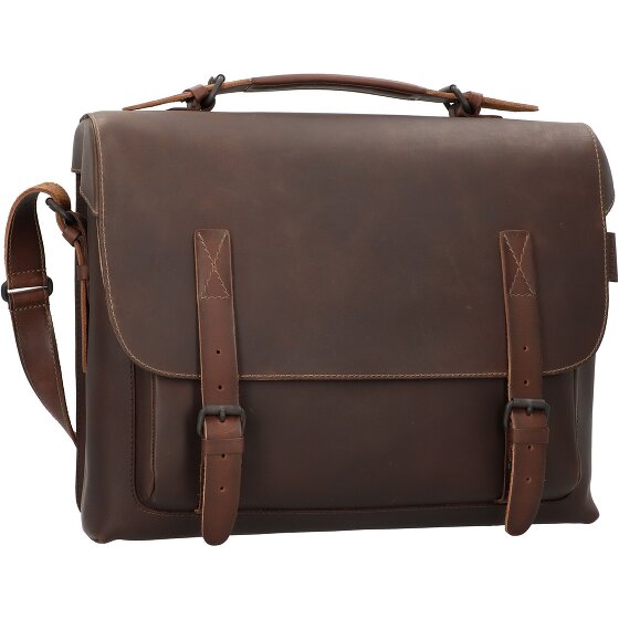 aunts & uncles The Workmates Big Fella Porte-documents en cuir 39 cm Compartiment pour ordinateur portable