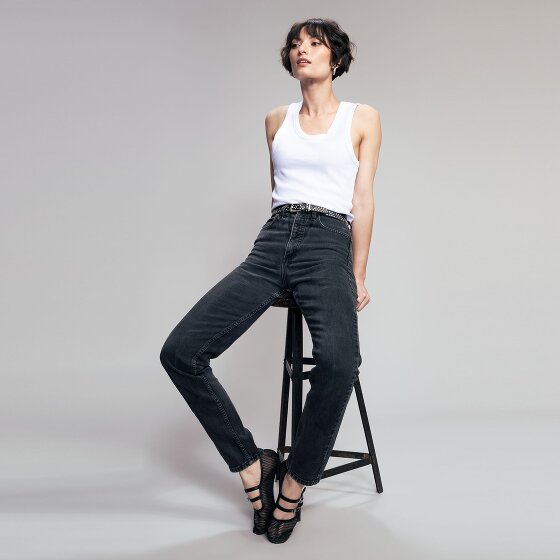 b.belt Ceinture à rivets Cuir véritable
