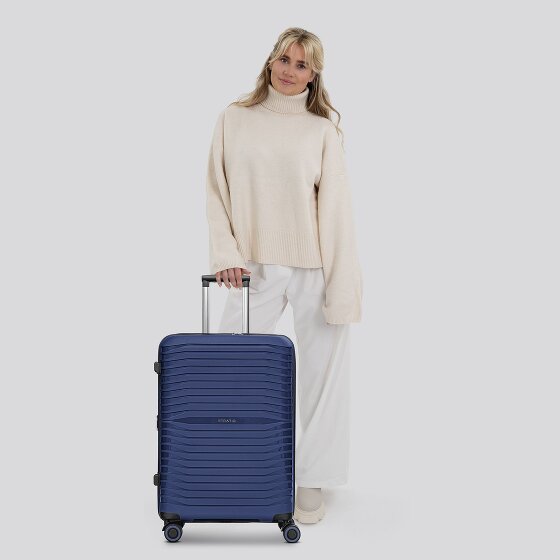 Stratic Shine 4 roues trolley 65 cm avec soufflet extensible