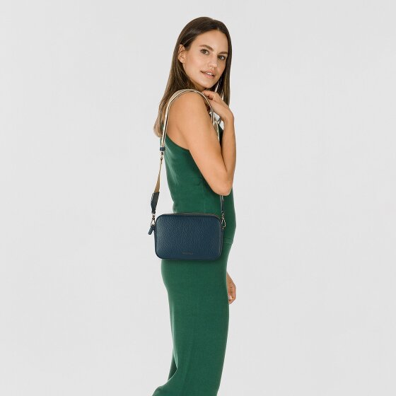 Coccinelle Tebe Sac à bandoulière Cuir véritable 18 cm