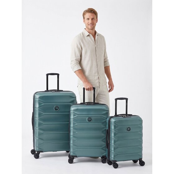 Delsey Paris Meteor 4 roues Set de valises 3 pièces avec soufflet d'extension