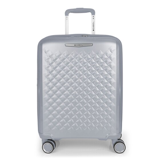 Gabol Queens 4 roulettes Trolley de cabine S 54 cm avec soufflet d'extension