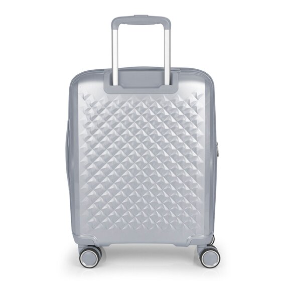 Gabol Queens 4 roulettes Trolley de cabine S 54 cm avec soufflet d'extension