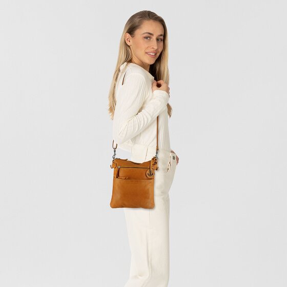 Harbour 2nd Anchor Love Zora Sac à bandoulière Cuir véritable 26 cm