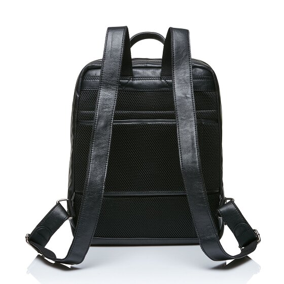 Castelijn & Beerens Firenze Sac à dos RFID Cuir 41 cm Compartiment pour ordinateur portable