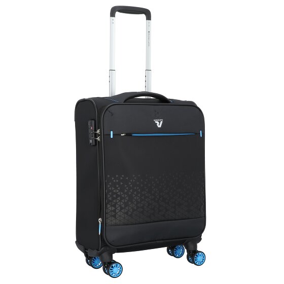 Roncato Crosslite 4 roues Valise cabine S 55 cm avec soufflet d'extension