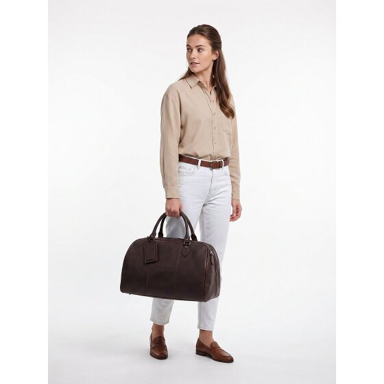 The Chesterfield Brand Liam-II Sac de voyage Weekender Cuir véritable 46 cm