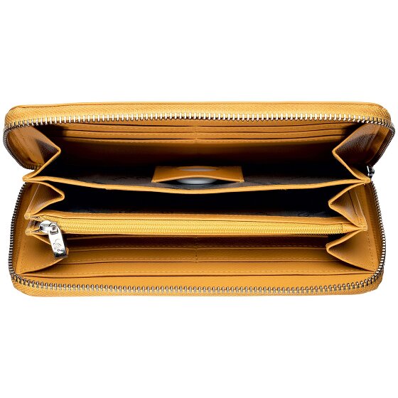 Golden Head Madrid Porte-monnaie Protection RFID Cuir véritable 20 cm