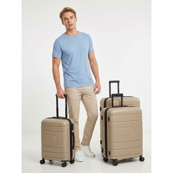Redolz Essentials 11 4 roues Set de valises 3 pièces avec soufflet d'extension
