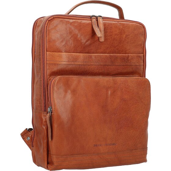 Spikes & Sparrow Bronco Sac à dos en cuir 40 cm pour ordinateur portable
