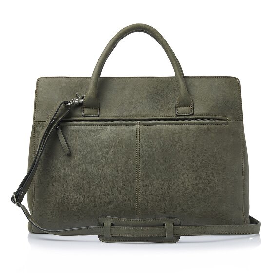 Castelijn & Beerens Carisma Sac de shopper Protection RFID Cuir véritable 41 cm Compartiment ordinateur
