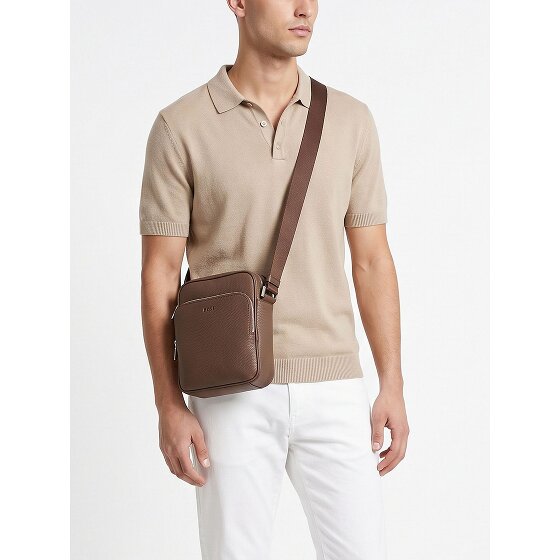 Boss New Crosstown Sac à bandoulière Cuir véritable 24 cm