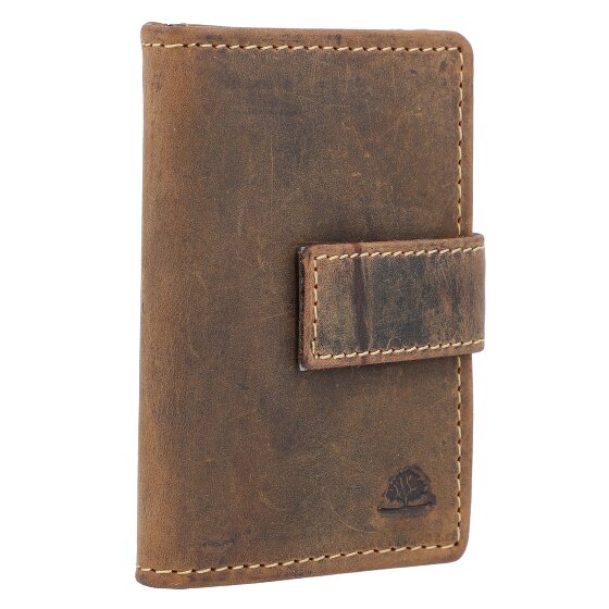 Greenburry Porte-monnaie Vintage RFID en cuir 7 cm