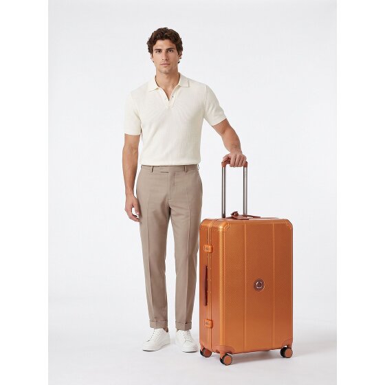 Delsey Paris Alu'R 4 roues Valise cabine 76 cm